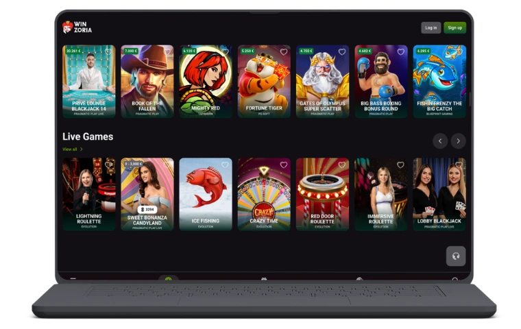Winzoria casino connexion